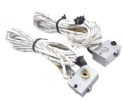 3D printer accessories E3DV6 new high temperature heating tube 12V 24V50WHT NTC100K heating kit