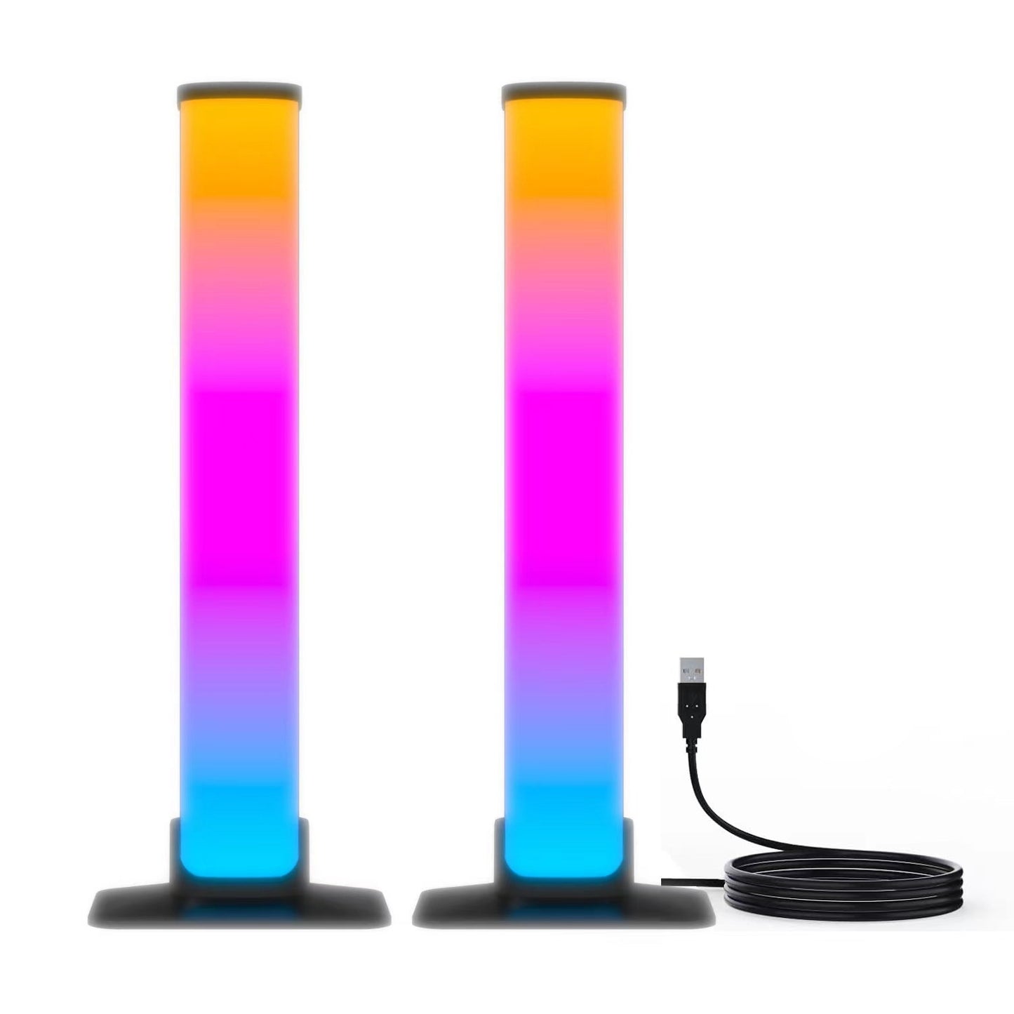 Same Screen Music Rhythm Lamp Synchronous Desktop Light Voice Control