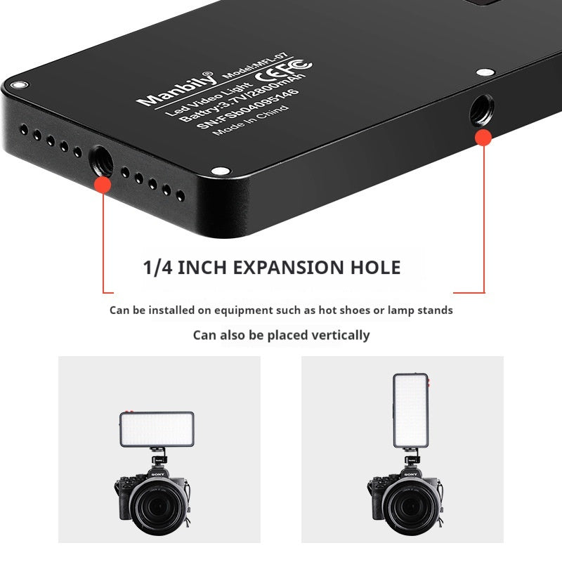 RGB Full Color Pocket LED Photography Portable Mini Light Effect Light Painting Camera Light