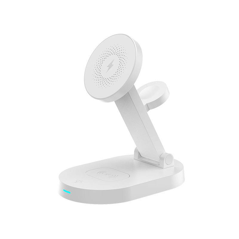 Three-in-one Magnetic Wireless Charger Vertical Stand Foldable