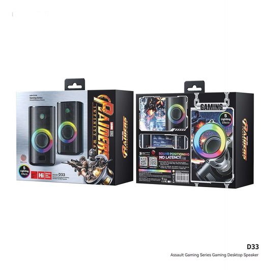 How Game Graphics Influence Gaming Gear Performance with D33 Assault Gaming Series Desktop Speakers.