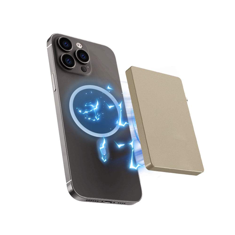 Slim all-aluminum pop up slide RFID blocking metal wallet for men with quick card access and compact design.