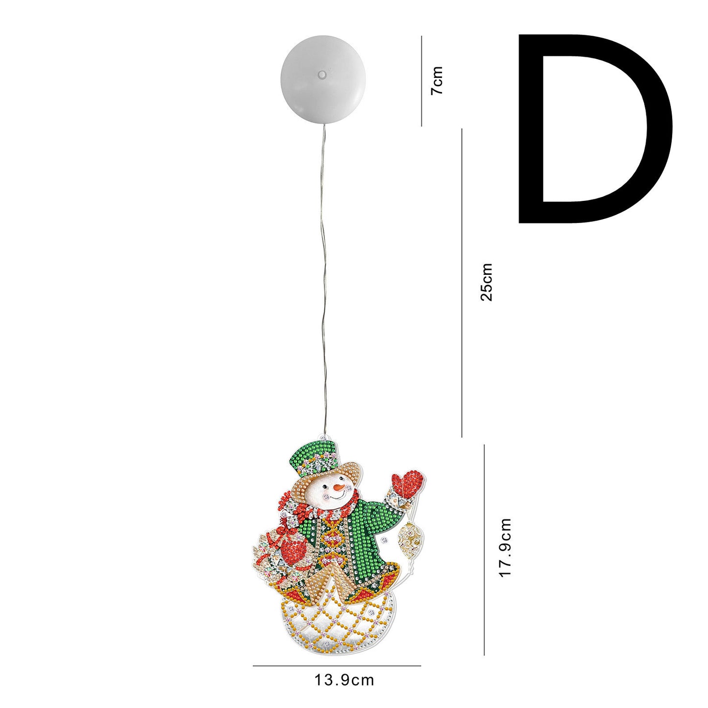 LED Showcase Glass Window Party Decoration Lights With Suction Cups