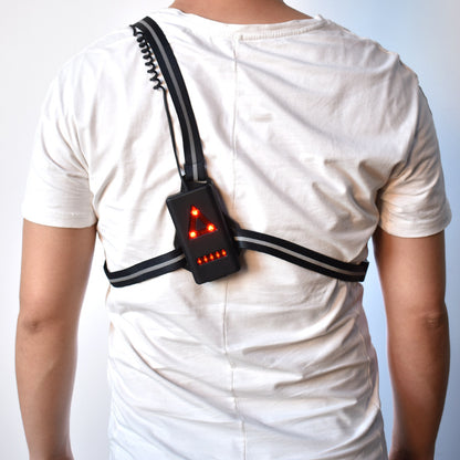 LED Safety Warning Light - USB Rechargeable & Bright