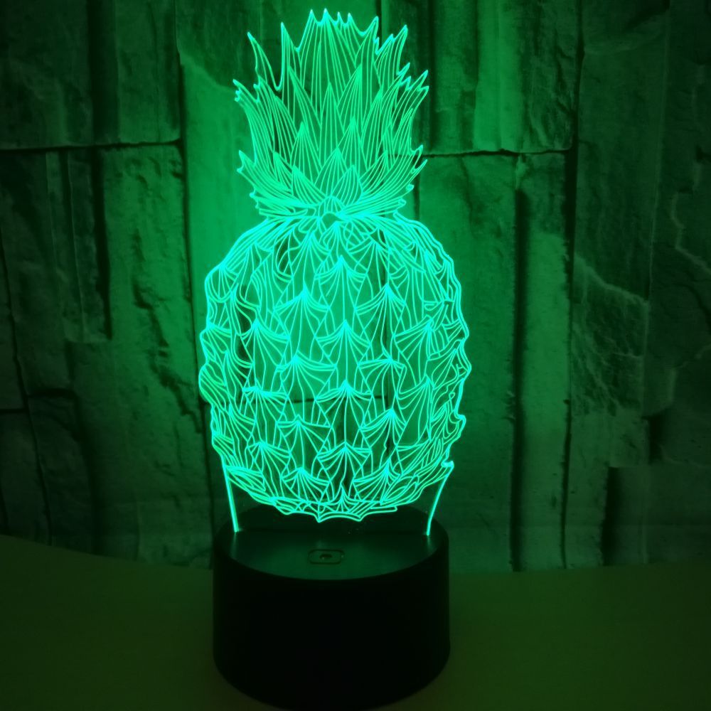 Pineapple LED Night Light - Touch & Remote Control