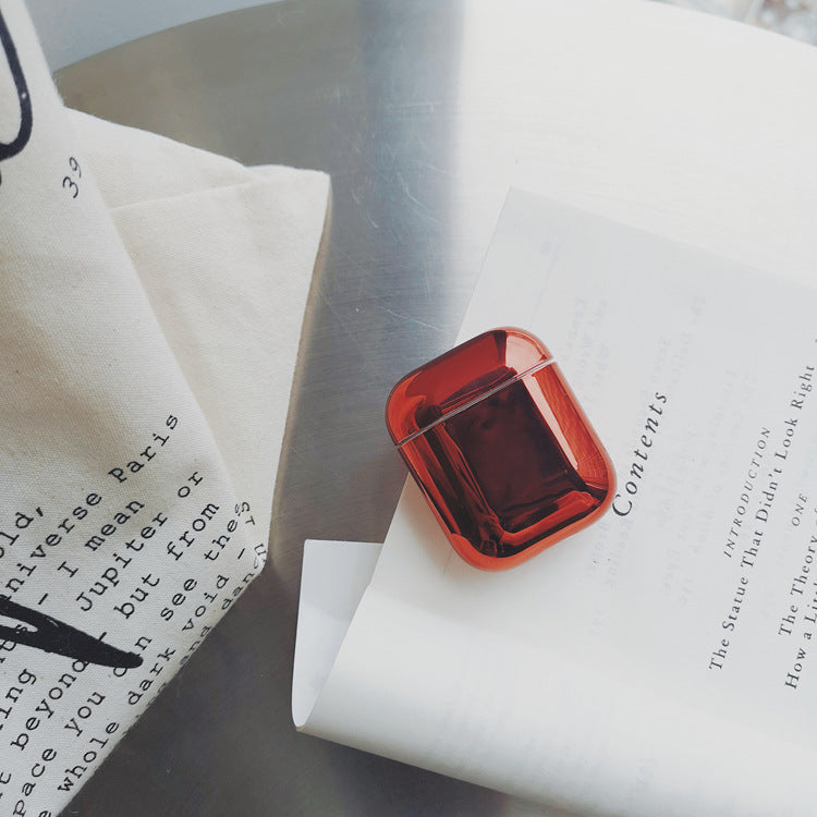 Compatible with Apple, Electroplated ultra-thin pc hard shell Headphone cover