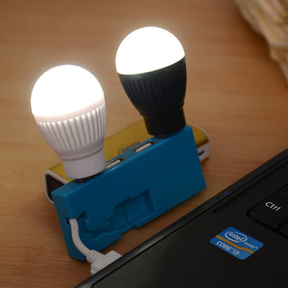 Mini USB lamp LED bulb portable night light
