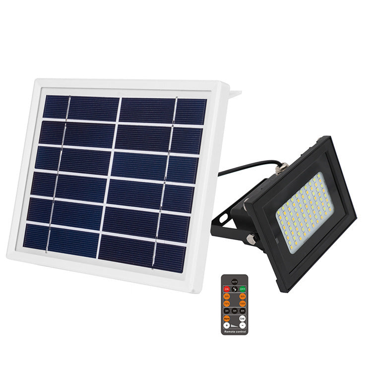 Solar LED Flood Light - IP66 Waterproof Garden Light