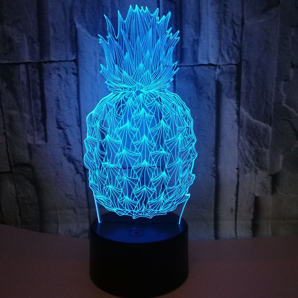 Pineapple LED Night Light - Touch & Remote Control