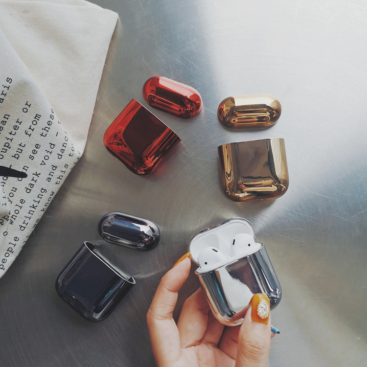 Compatible with Apple, Electroplated ultra-thin pc hard shell Headphone cover