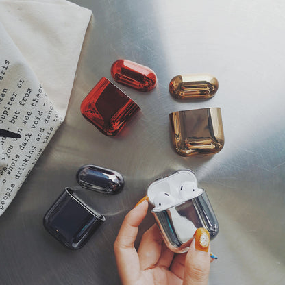 Compatible with Apple, Electroplated ultra-thin pc hard shell Headphone cover