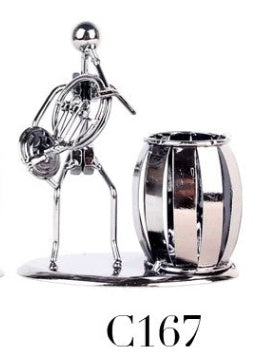 Iron metal band musician electric guitar