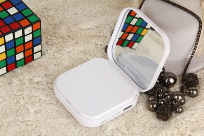 Cosmetic case mirror mobile power