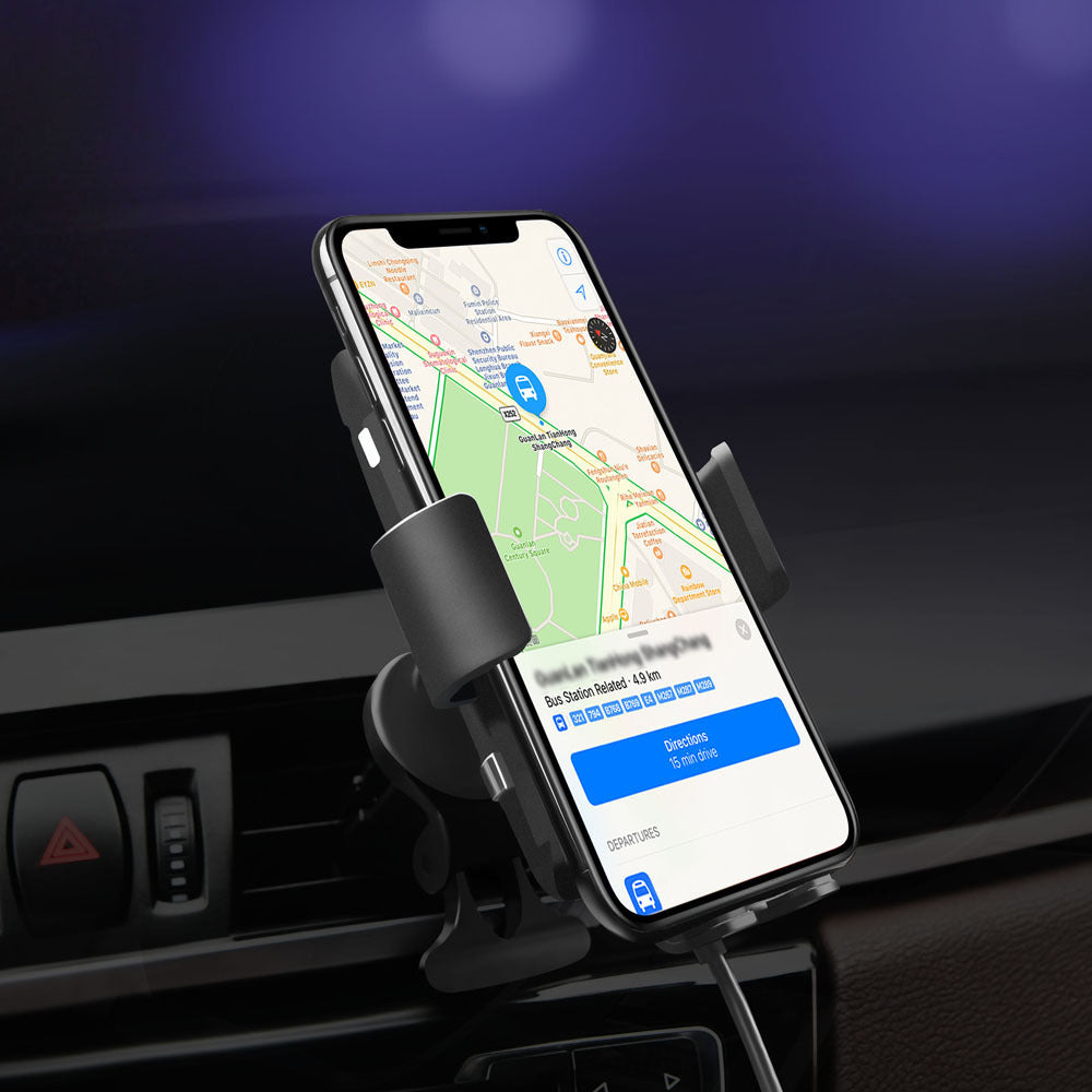 Automatic car wireless charger