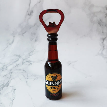 Beer Bottle Opener Refrigerator Magnet Wine Bottle Refrigerator Magnetic Wine Screwdriver Magnet