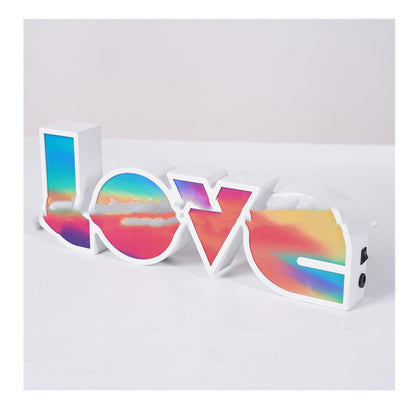 LOVE Colorful LED Letter Light Night Light