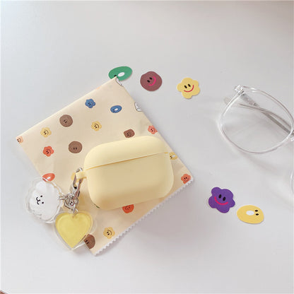 Compatible with Apple , Cute Cartoon Applicable Headphone Protective Cover Cute Protective Cover Anti-drop Silicone