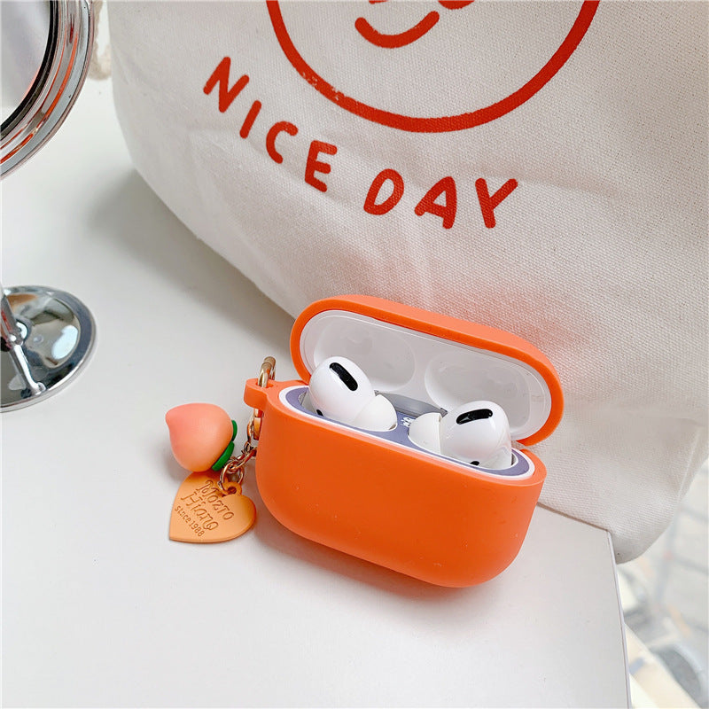 Compatible with Apple , Cute Cartoon Applicable Headphone Protective Cover Cute Protective Cover Anti-drop Silicone