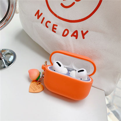 Compatible with Apple , Cute Cartoon Applicable Headphone Protective Cover Cute Protective Cover Anti-drop Silicone