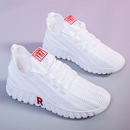 Women Tennis Shoes Bottom Sneakers Gym Female Sport Walking Breathable Mesh Women Sneakers Lightweight Sports Running Shoes