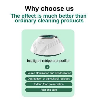 Refrigerator Deodorizer Air Purifier Household Ozone Sterilization Deodorization Box Artifact