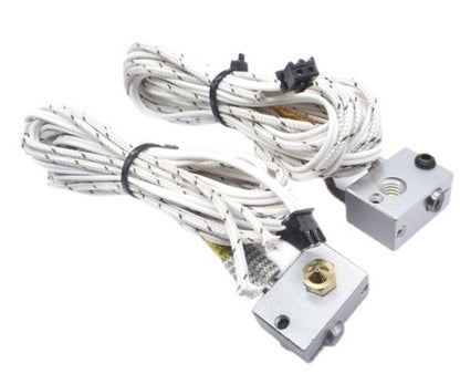 3D printer accessories E3DV6 new high temperature heating tube 12V 24V50WHT NTC100K heating kit