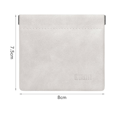 BUBM Portable Stainless Steel Shrapnel Earphone Storage Bag Headphone Accessories memory Card USB Organizer Cable Storage Bag