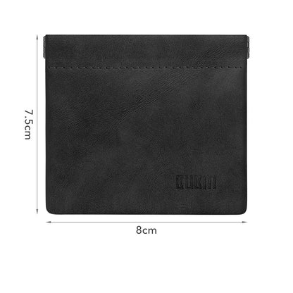 BUBM Portable Stainless Steel Shrapnel Earphone Storage Bag Headphone Accessories memory Card USB Organizer Cable Storage Bag