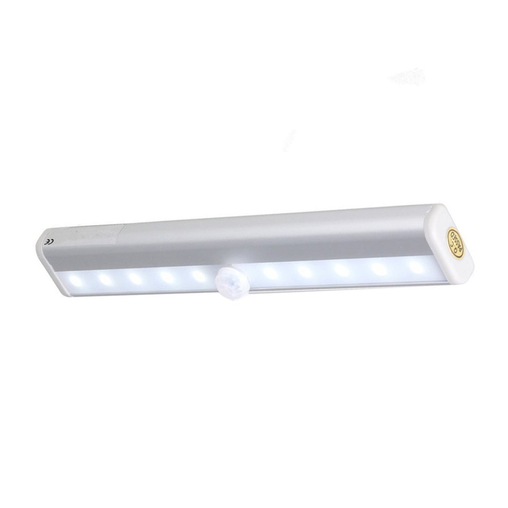 LED sensor light body with infrared sensor, energy-saving and efficient for cabinets and various spaces.