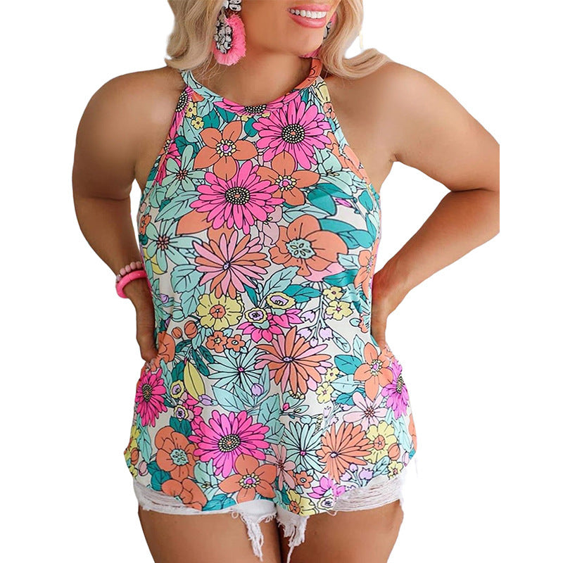 Women's Clothing Fashion Tops Vest Plus Size