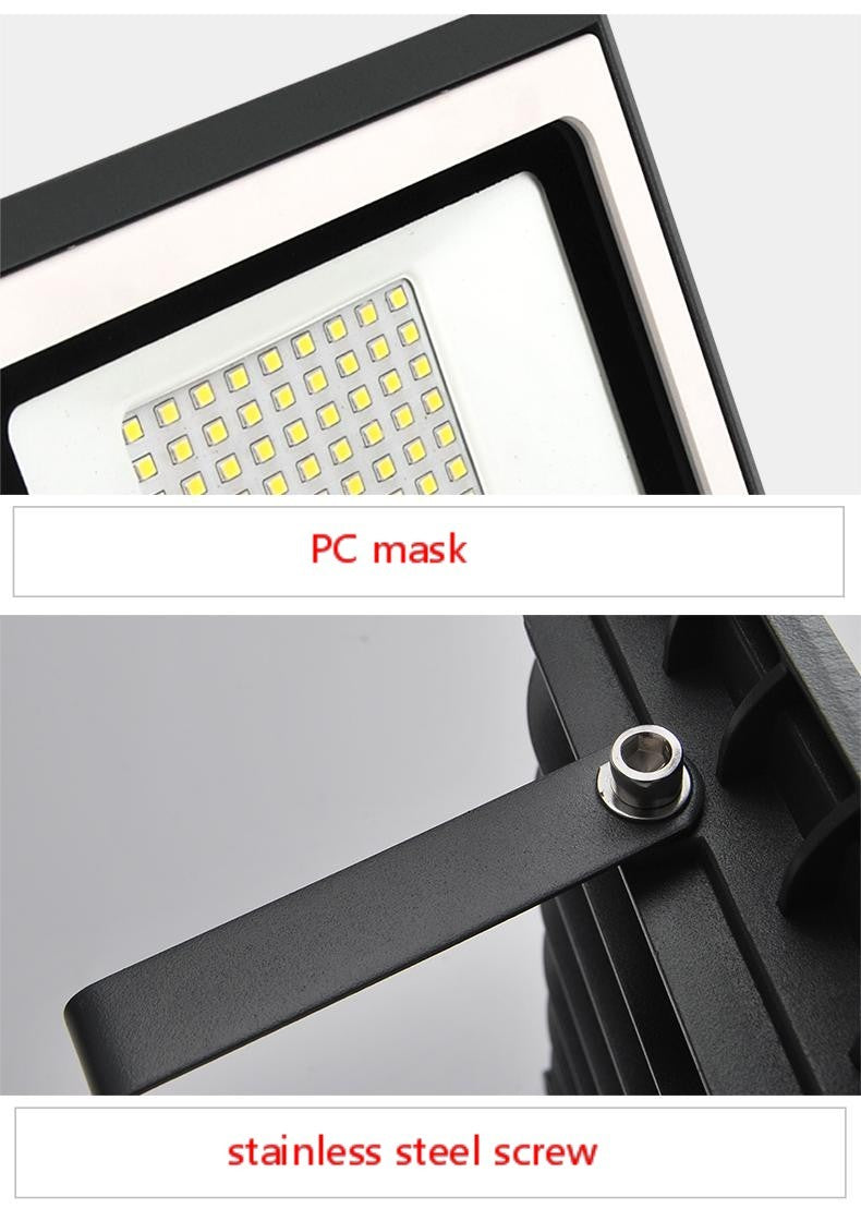 LED Flood Light - Outdoor Lighting | 50 Beads, 4000LM