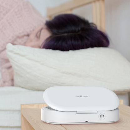 Wireless charger disinfection box