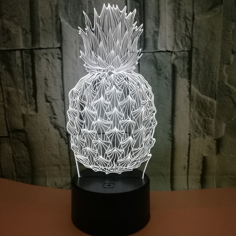 Pineapple LED Night Light - Touch & Remote Control