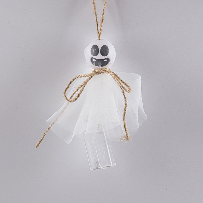 Halloween Ghost Dress Up Venue Layout Colorful Lights Led Lighting Chain