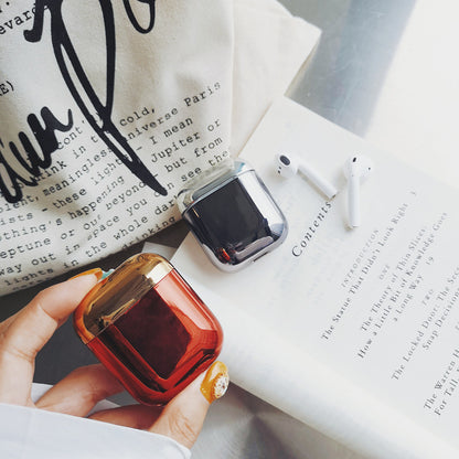 Compatible with Apple, Electroplated ultra-thin pc hard shell Headphone cover