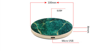 Aluminum wireless charger