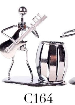 Iron metal band musician electric guitar