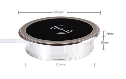 Round Embedded Wireless Charger