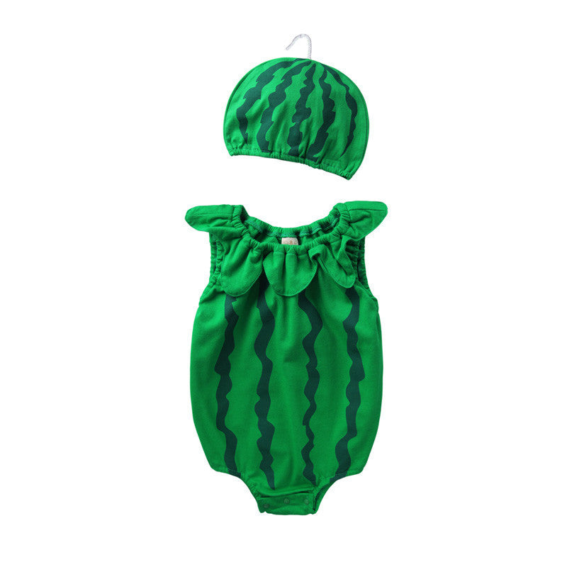 Baby bag fart clothes fruit romper