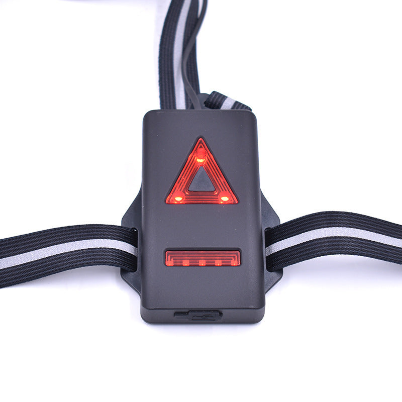 LED Safety Warning Light - USB Rechargeable & Bright
