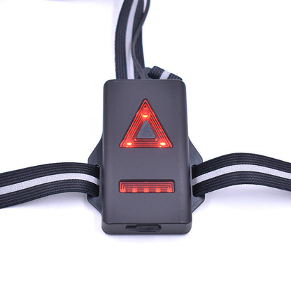 LED Safety Warning Light - USB Rechargeable & Bright