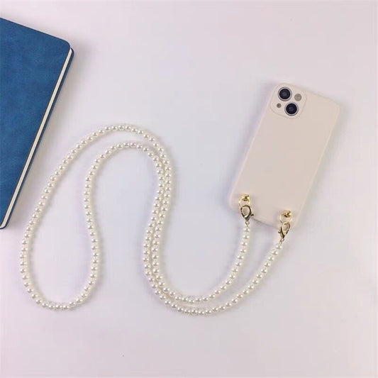 Crossbody Pearl Chain Phone Case I Protective Case