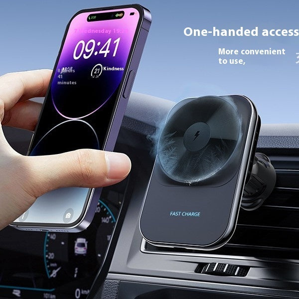 S16 New Semiconductor Refrigeration Magnetic Car Wireless Charger