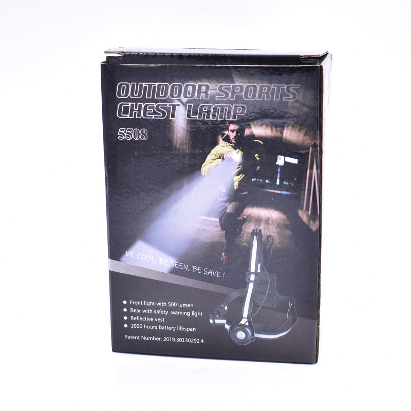 LED Safety Warning Light - USB Rechargeable & Bright