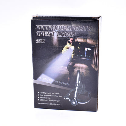 LED Safety Warning Light - USB Rechargeable & Bright