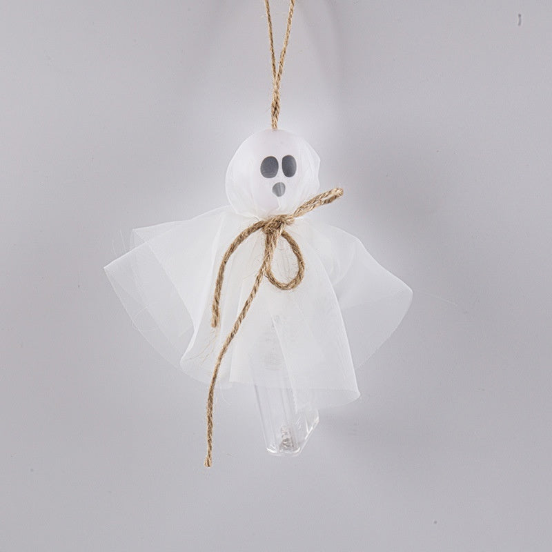 Halloween Ghost Dress Up Venue Layout Colorful Lights Led Lighting Chain