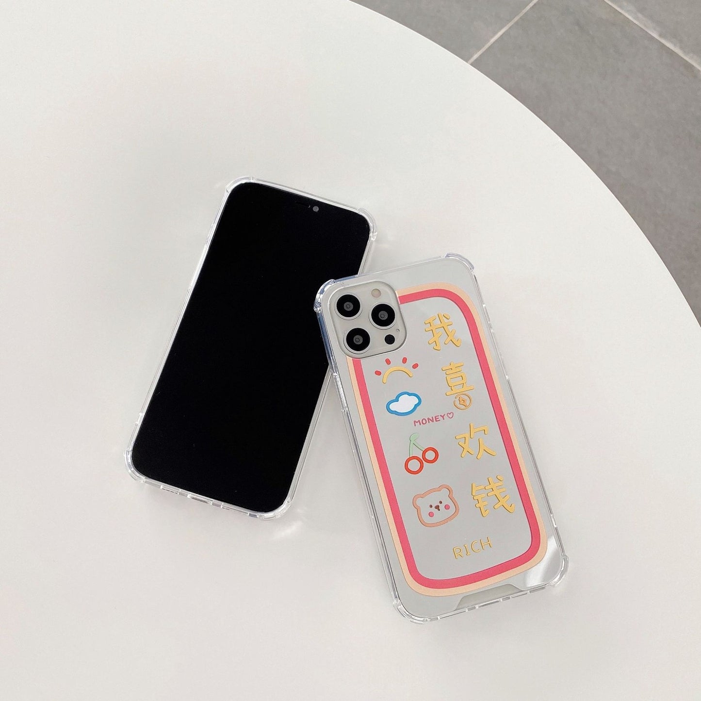 Mirror I Like Money Mobile Phone Case  7 8plus Mirror Xs Xr