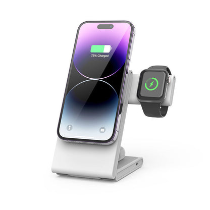 Desktop Magnetic Wireless Charger Folding Bracket