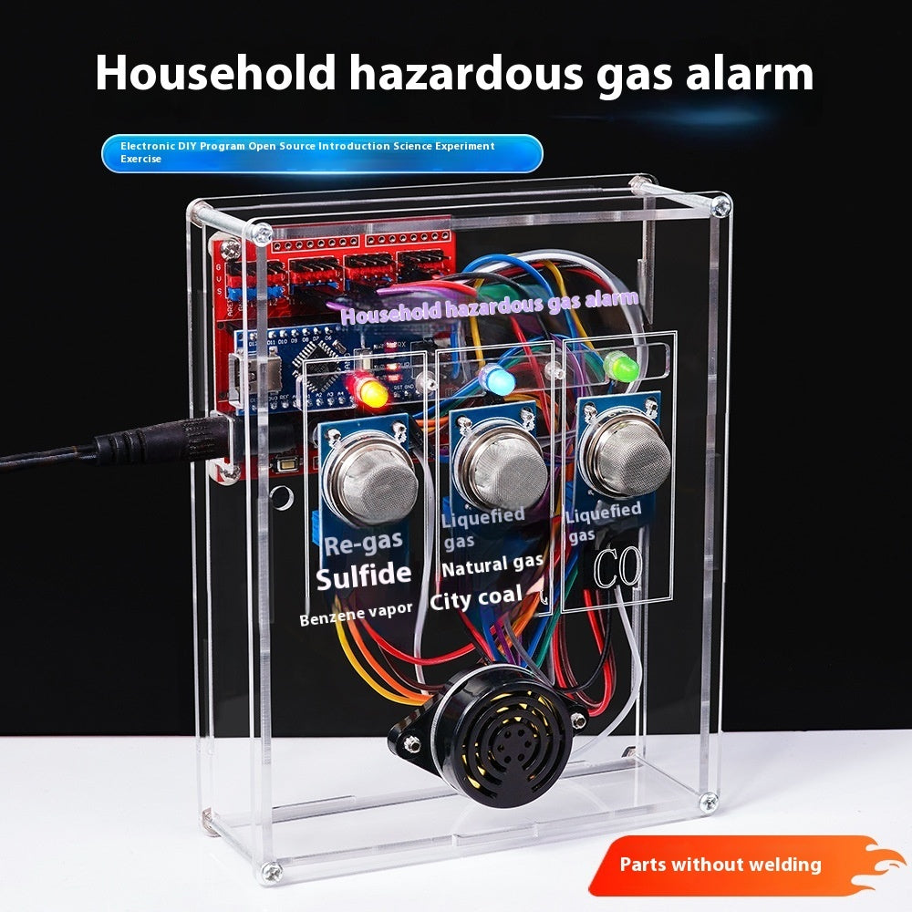 Household Harmful Gas Alarm Gas Liquefied Gas Detection DIY Kit