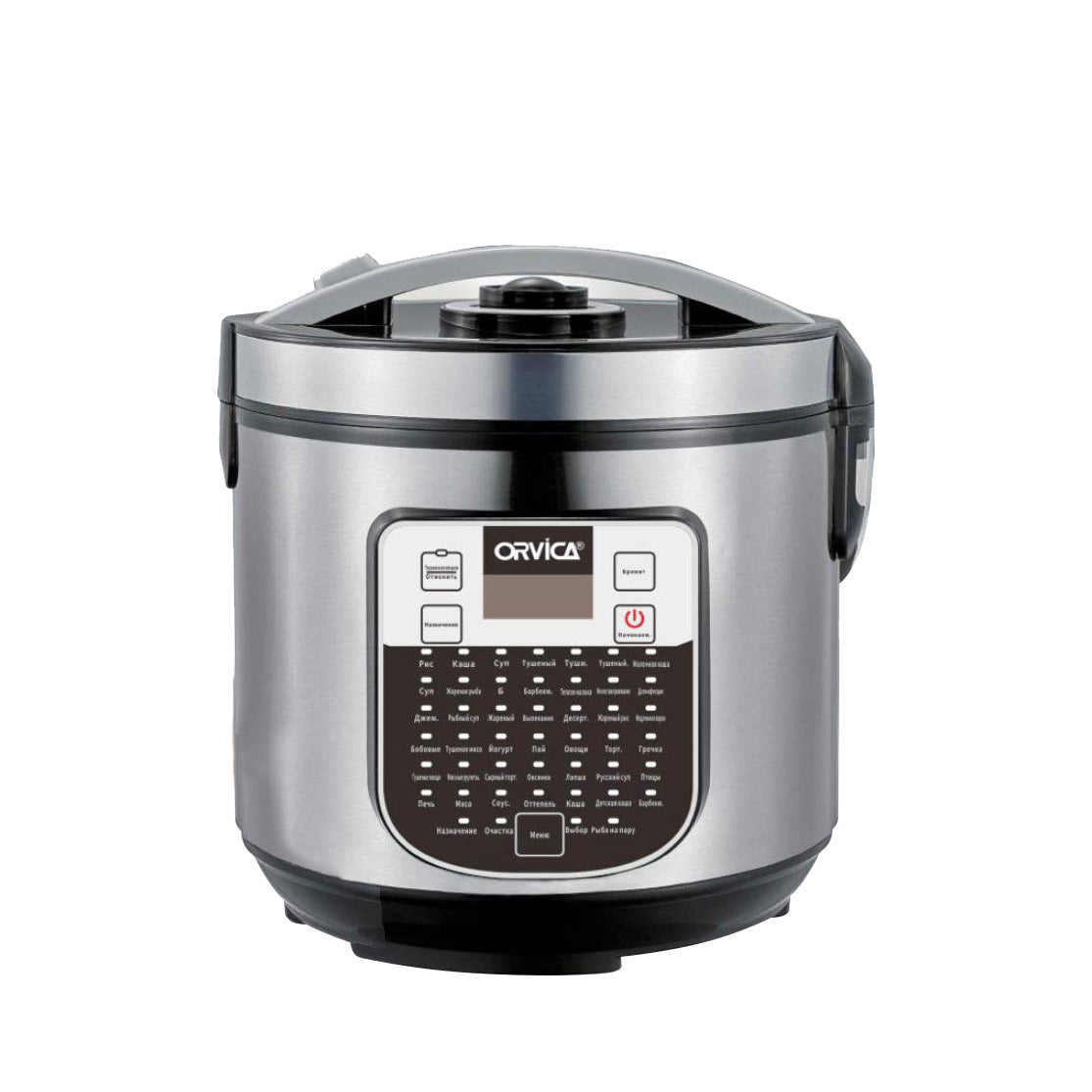 Electric pressure cooker household non-stick rice cooker with digital controls and 6L capacity.